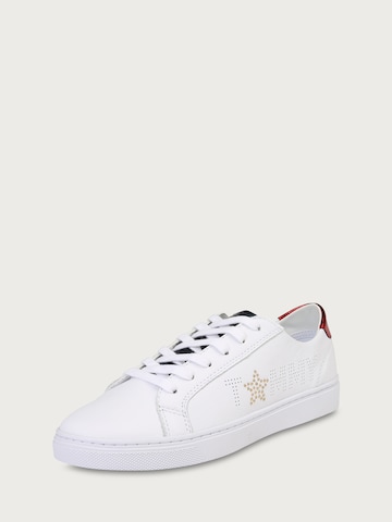 Sneaker low 'Star Metallic' de la TOMMY HILFIGER pe alb: față