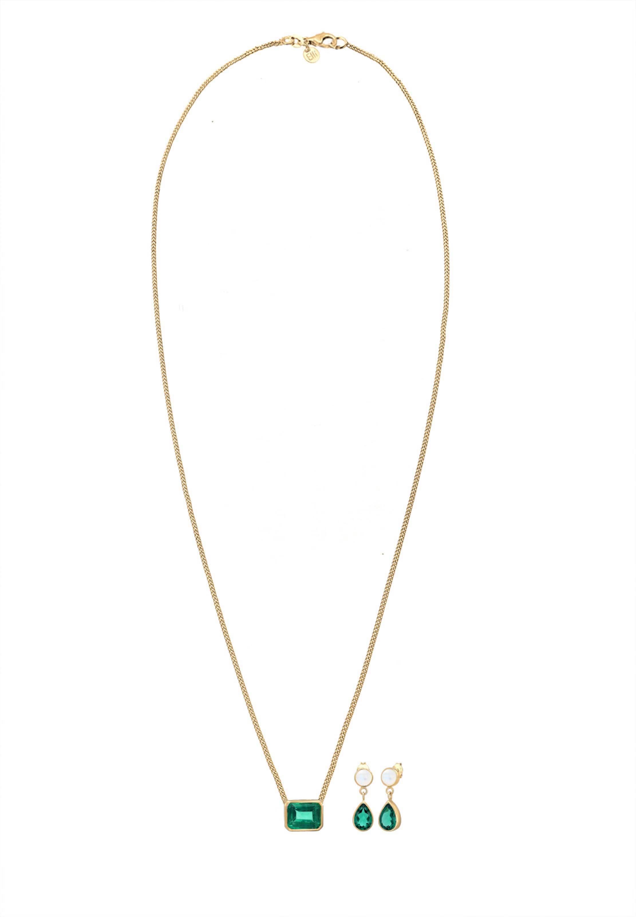 Parure de bijoux ELLI PREMIUM en or : devant