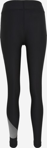 Skinny Pantalon de sport UNDER ARMOUR en noir : derrière