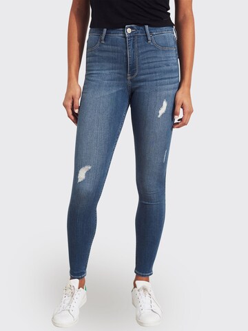 HOLLISTER Skinny Jeans in Blauw: voorkant