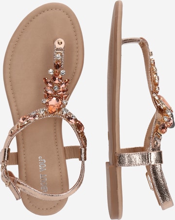 ABOUT YOU Strap Sandals 'Zazou' in Pink