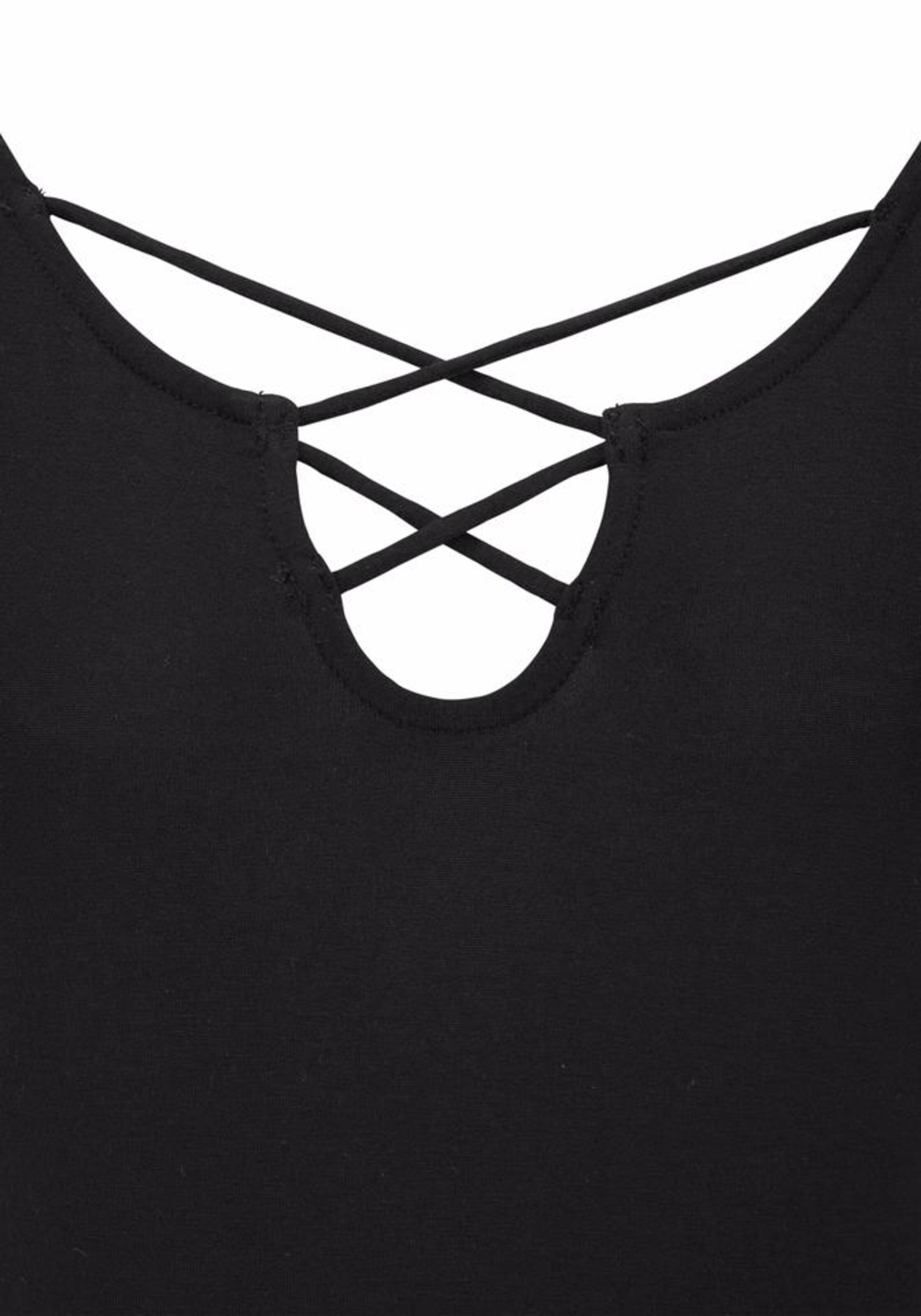 LASCANA Rantamekko värissä musta