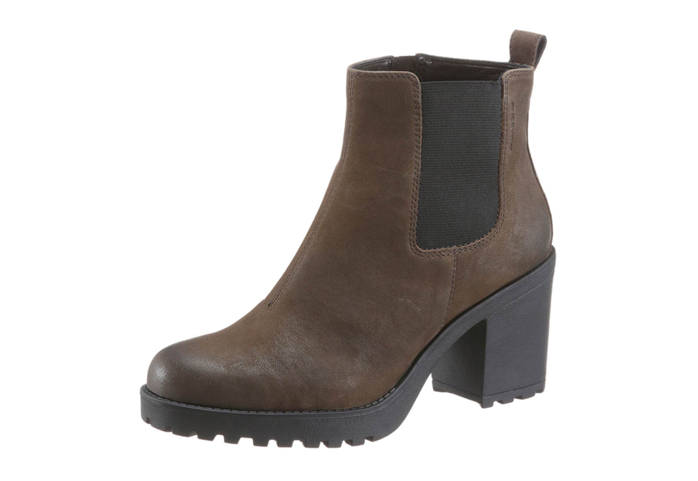 VAGABOND SHOEMAKERS - Chelsea boots 'Grace' in de kleur Olijfgroen