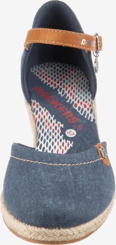 Sandales Dockers by Gerli en bleu