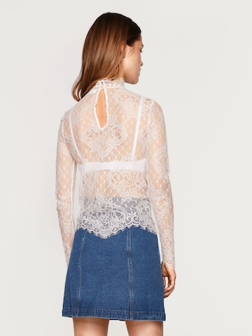 EDITED Blouse 'Nala' in Wit: terug