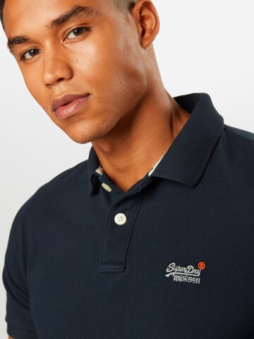 Superdry Poloshirt in Blau