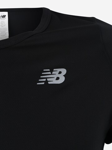 new balance Functioneel shirt 'Accelerate v2' in Zwart