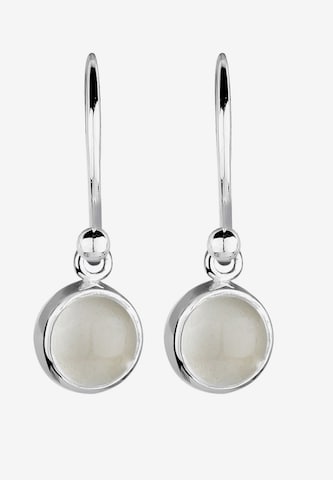ELLI Earrings 'Rund' in Silver