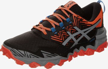 Chaussure de course 'Gel-Fujitrabuco 8' ASICS en noir : devant