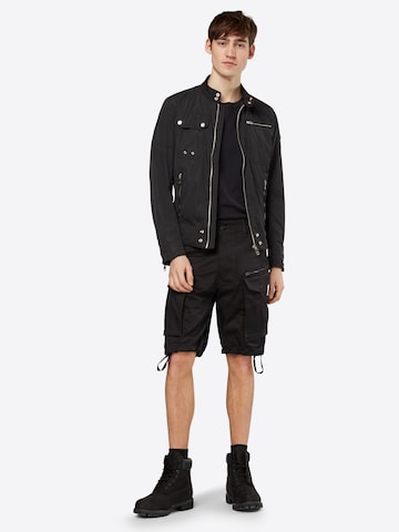 G-Star RAW - Loosefit Calças cargo 'Rovic Relaxed' em preto