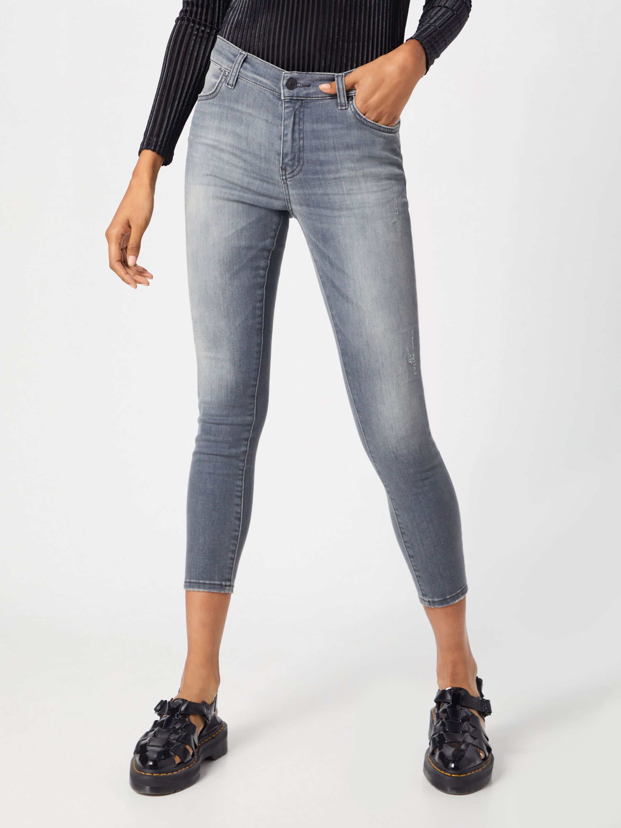 Frauen Große Größen LTB Jeans 'Lonia' in Rauchblau - PP20006