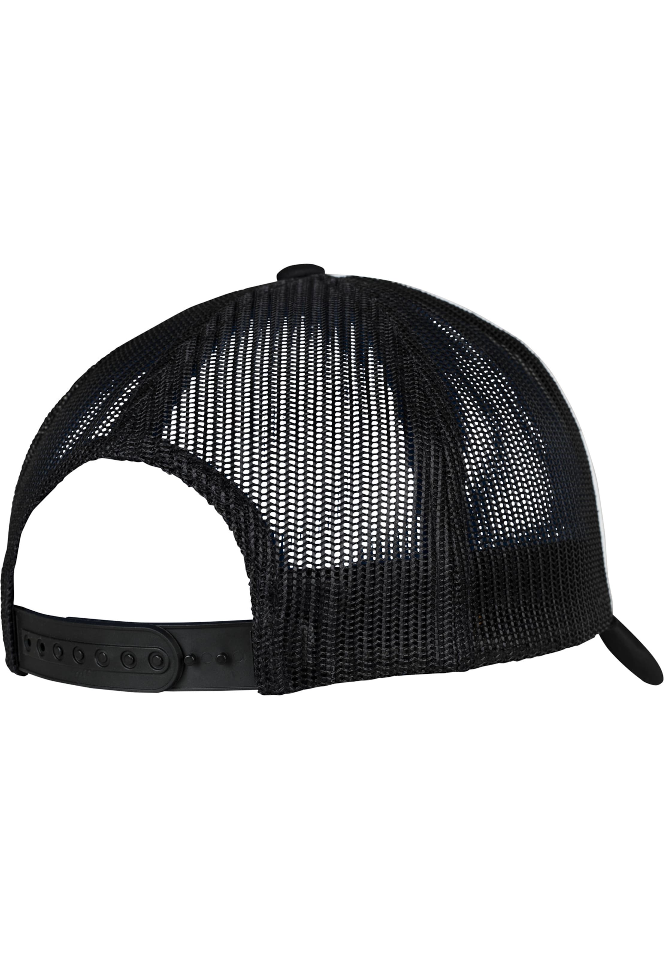 Flexfit Cap 'Foam Trucker Curved Visor' in Schwarz
