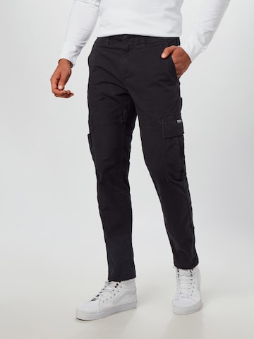 Superdry Regular Hose in Schwarz: predná strana