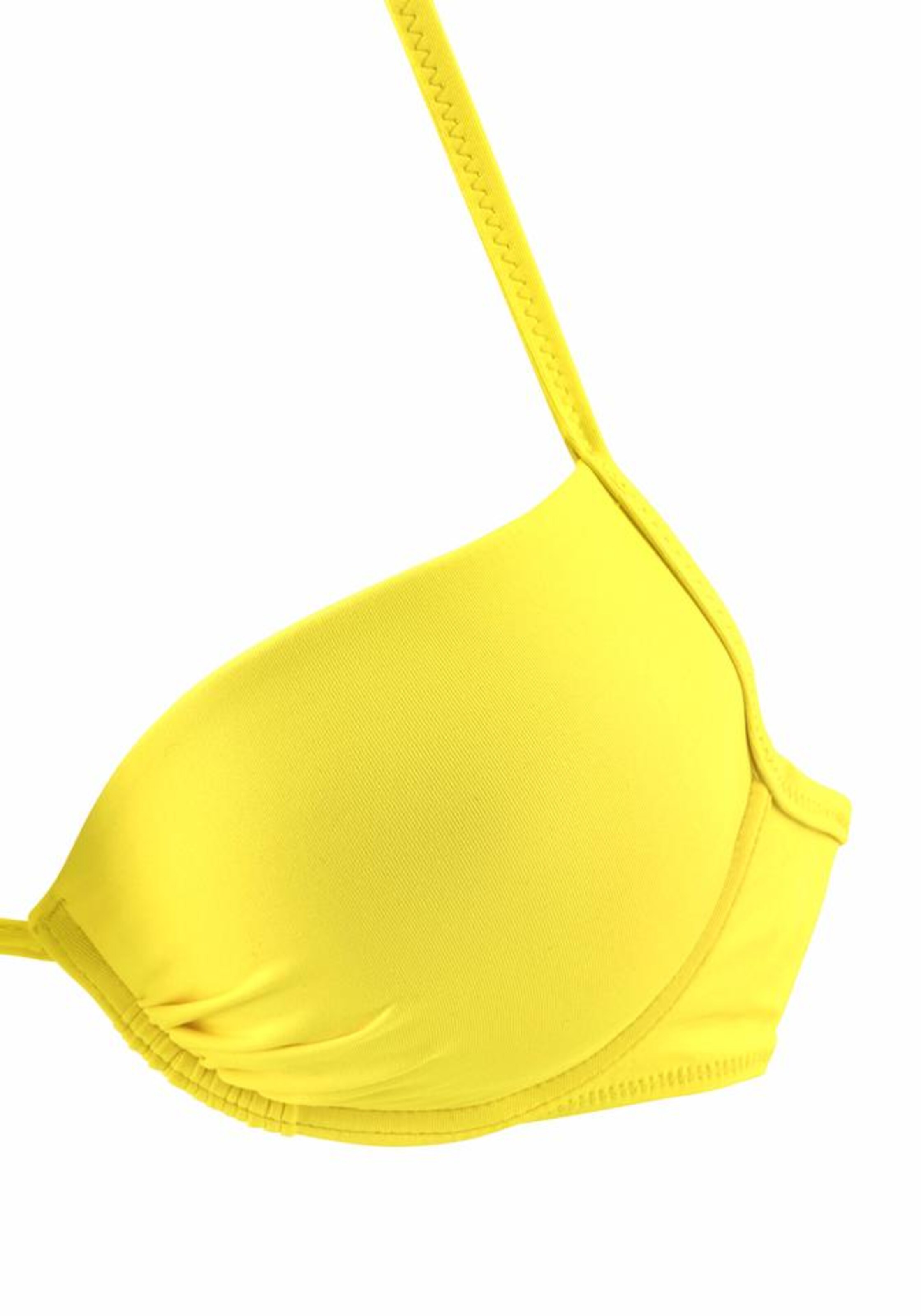 BUFFALO regular Τοπ μπικίνι 'Happy' σε κίτρινο