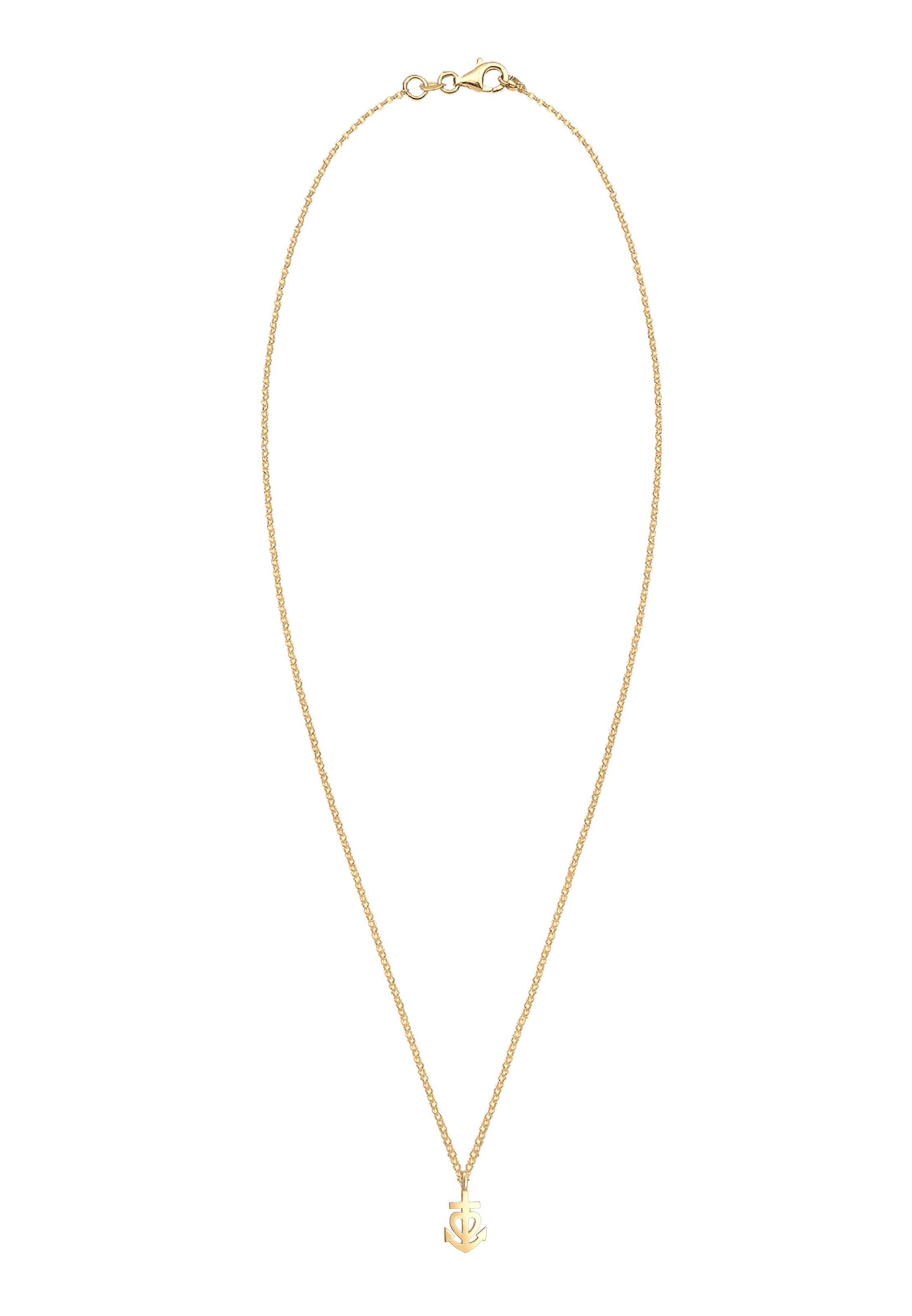 Chaîne 'Anker, Herz, Kreuz' ELLI en or : devant