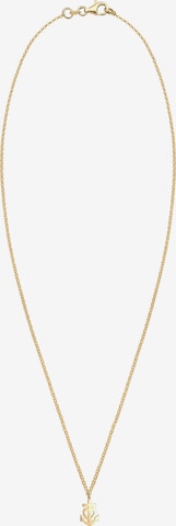 ELLI Necklace 'Anker, Herz, Kreuz' in Gold: front