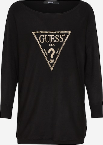 GUESS Sweater 'Amelie' in Schwarz: predná strana