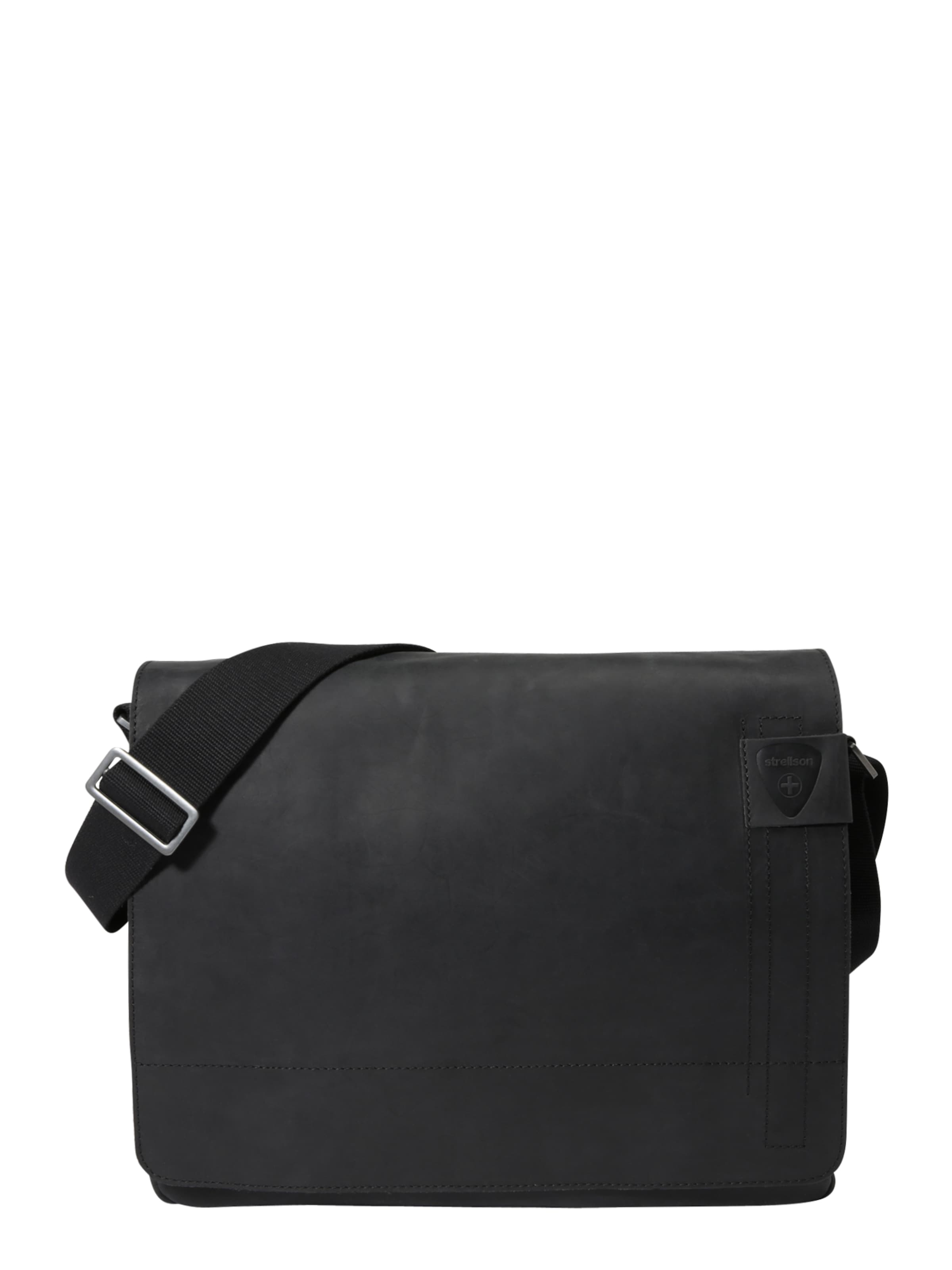 STRELLSON - Messenger 'Richmond' em preto: frente