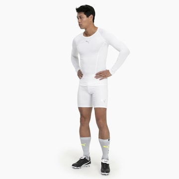 Base layer 'Liga' di PUMA in bianco: frontale