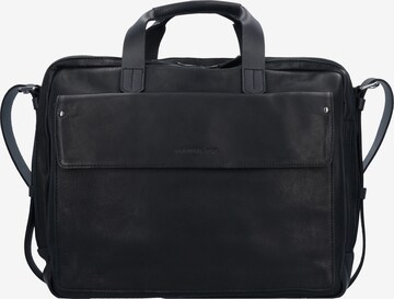 Harold's Document Bag 'Ivy Lane' in Black: front