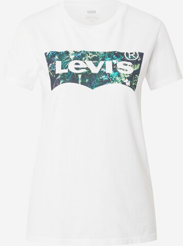 LEVI'S ® Shirt 'The Perfect Tee' in Wit: voorkant