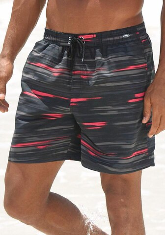 KangaROOS Board Shorts in Black