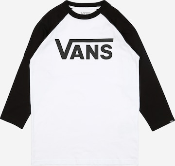 VANS - Ajuste regular Camiseta en blanco: frente