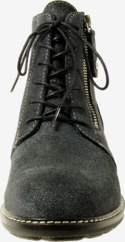 Wolky Lace-Up Ankle Boots in Grey