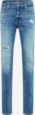 HOLLISTER Slimfit Jeans i blå: framsida