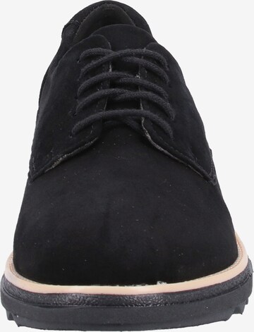 CLARKS Veterschoen 'Sharon Noel' in Zwart