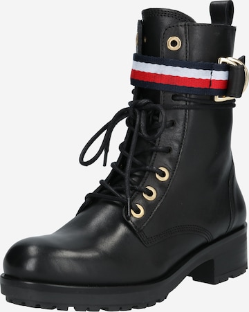 TOMMY HILFIGER Stiefelette in Schwarz: predná strana