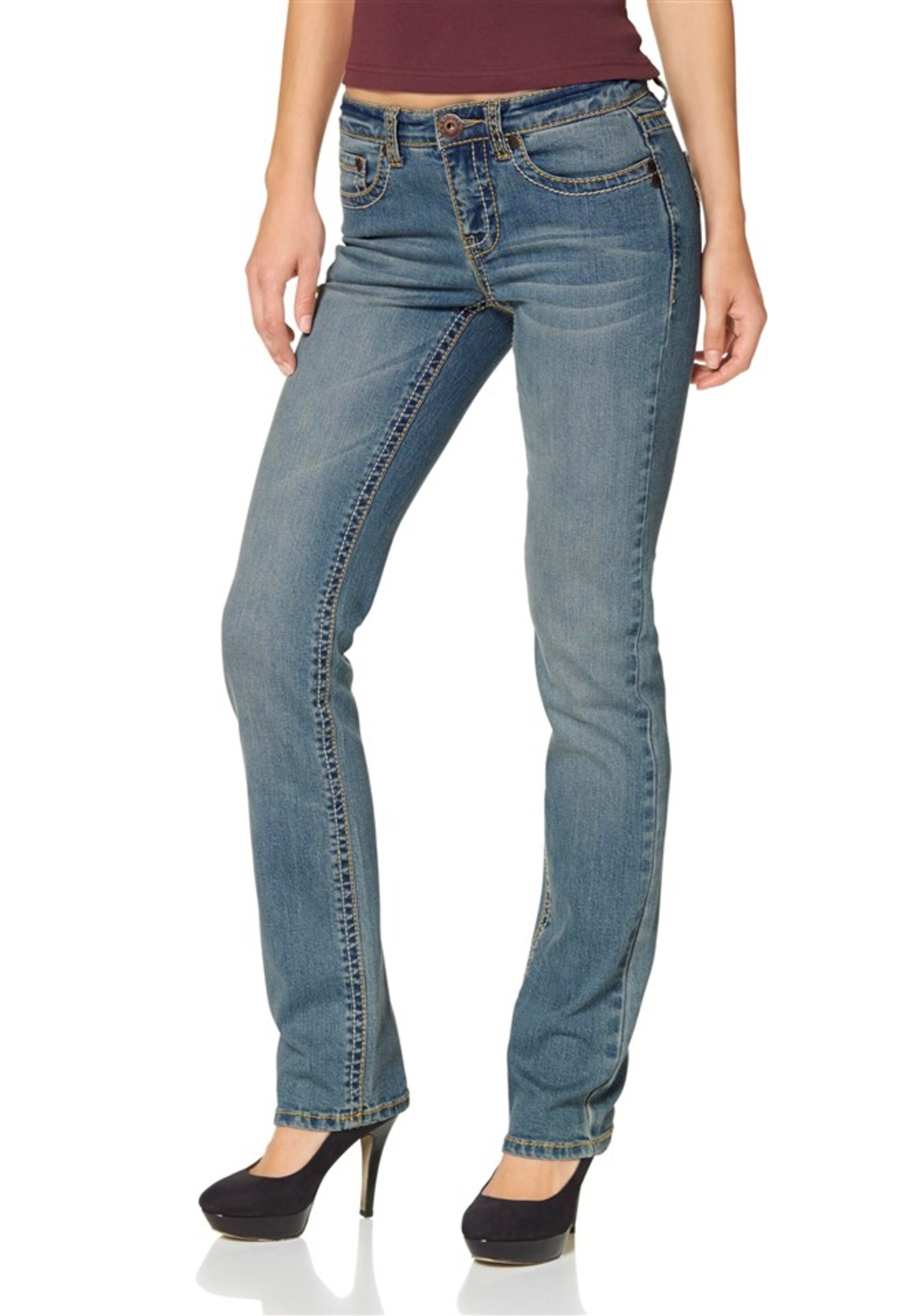 ARIZONA Regular Jeans in Blue: front