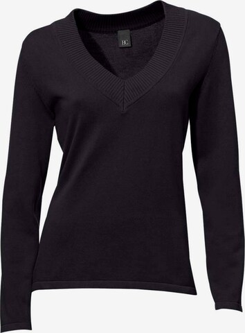 Pull-over heine en noir : devant