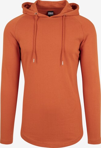 Urban Classics Sweatshirt 'Terry' in Orange: front