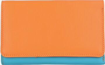 mywalit Wallet 'Medium Tri-fold' in Blue: front