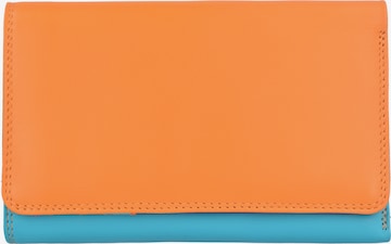 mywalit Wallet 'Medium Tri-fold' in Blue: front