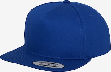 Cappello da baseball di Flexfit in blu: frontale