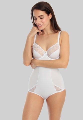 sassa Bodysuit 'LOVELY SECRET' in White: front