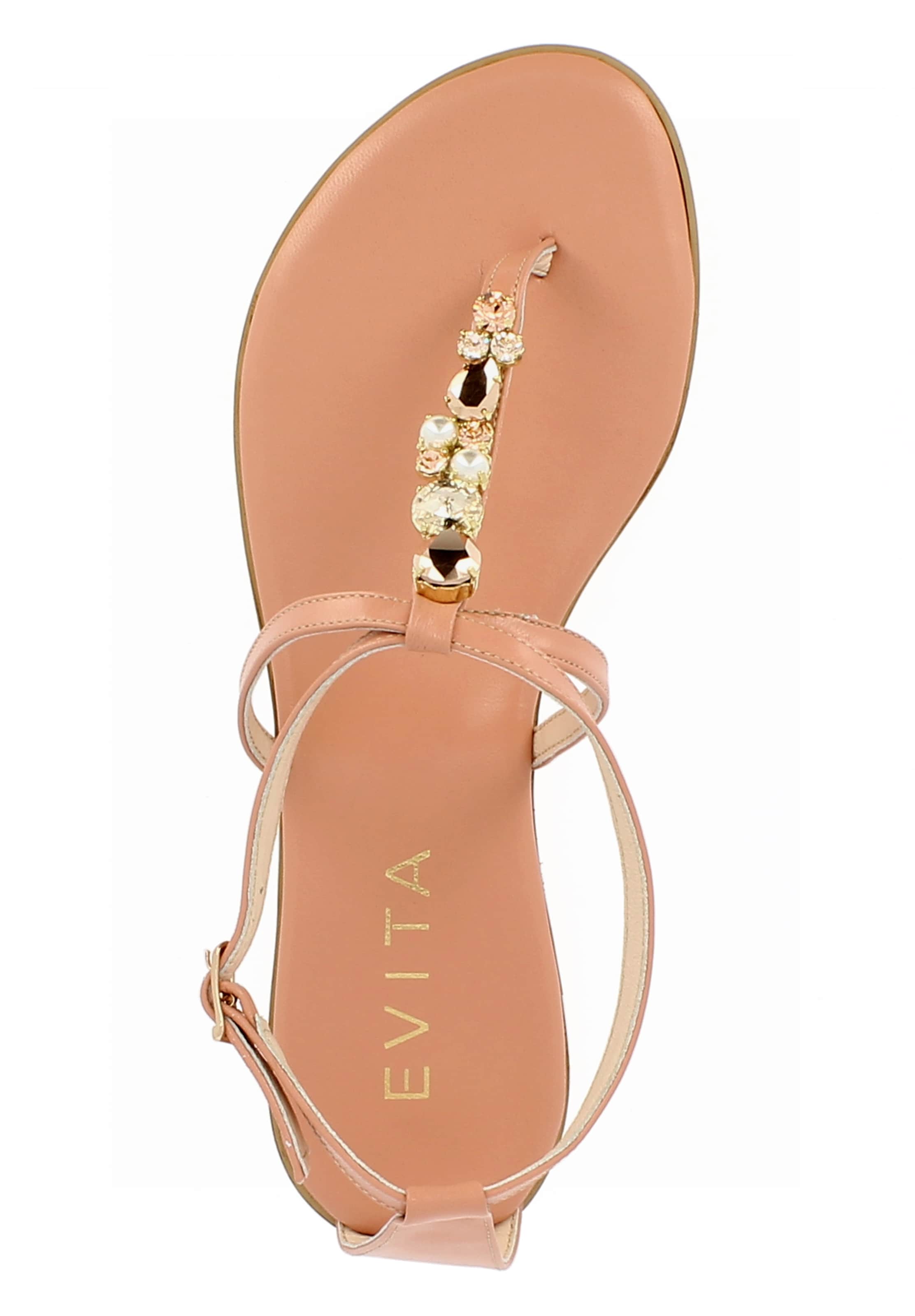 EVITA Teenslipper 'OLIMPIA' in Roze