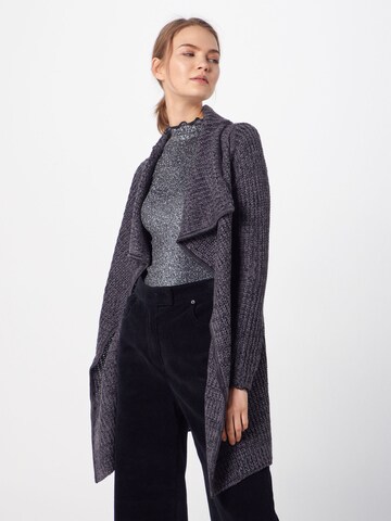 Cardigan Urban Classics en gris : devant