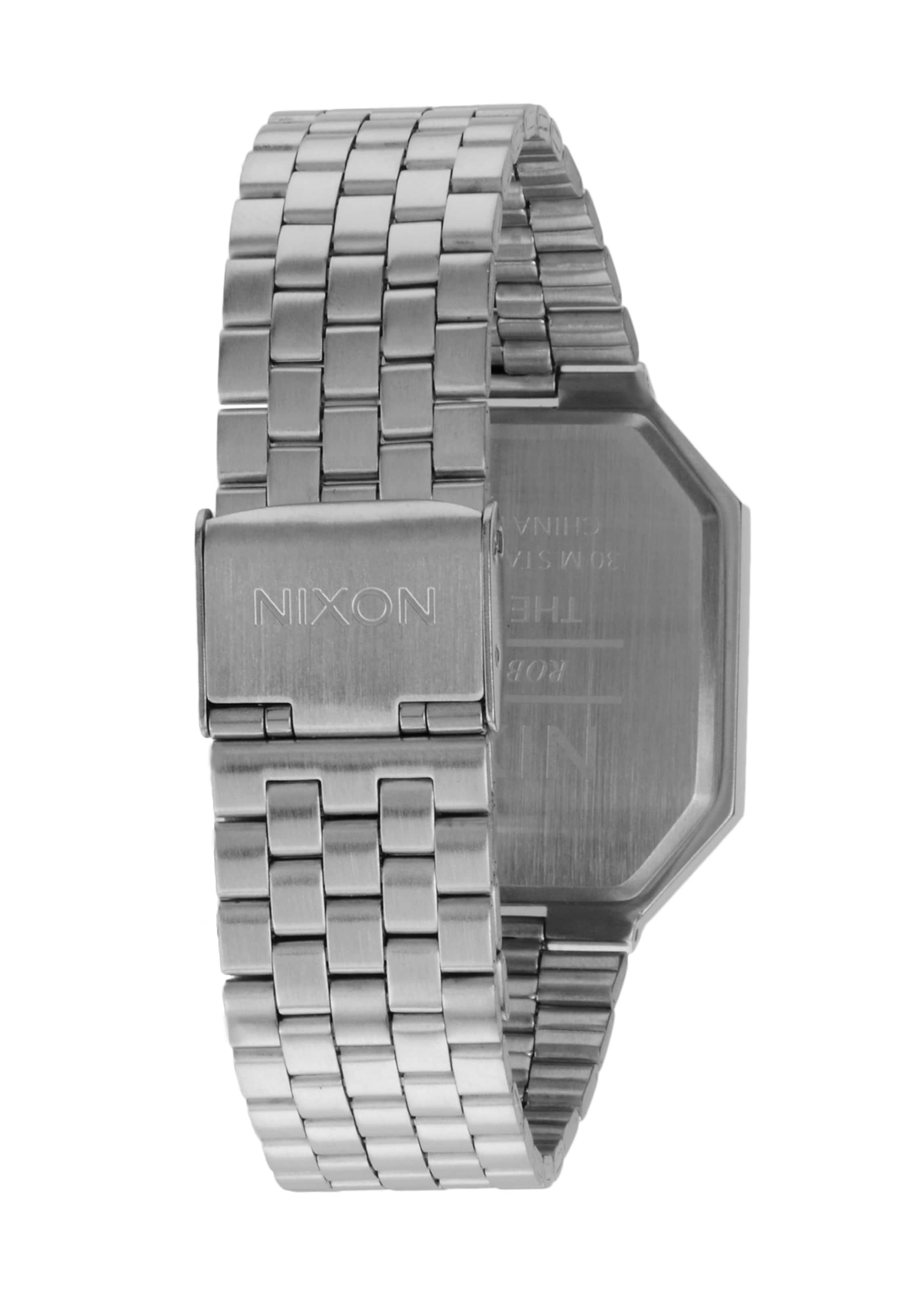 Nixon Digitálne hodinky 'Re-Run' - Strieborná