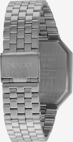 Nixon Digitální hodinky 'Re-Run' – stříbrná