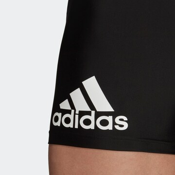 ADIDAS PERFORMANCE Badehose in Schwarz