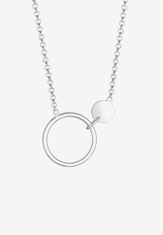 ELLI Necklace 'Geo' in Silver