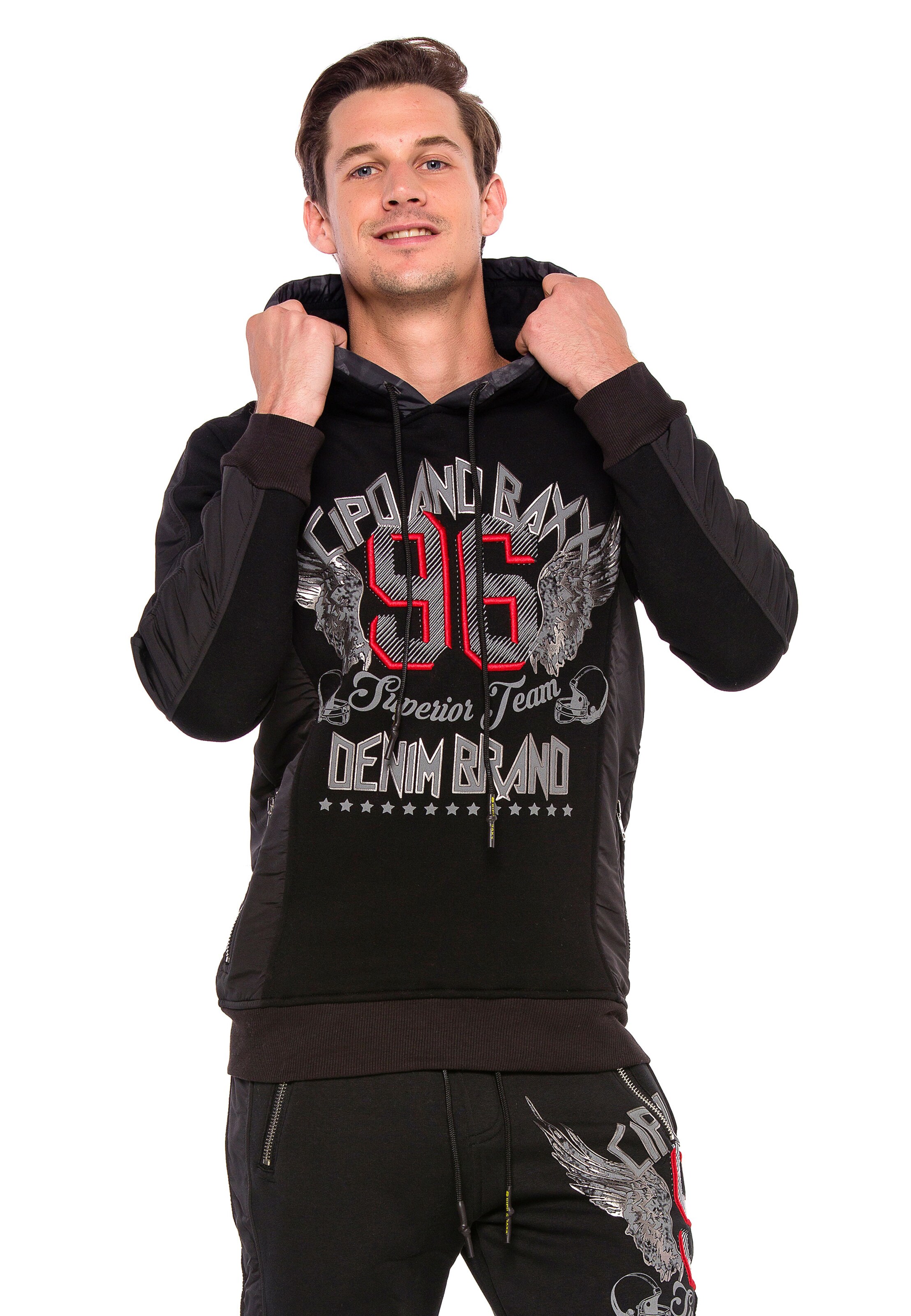 CIPO & BAXX Sweatshirt in Black