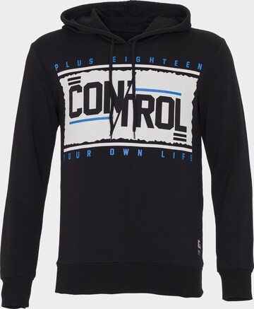 PLUS EIGHTEEN Sweatshirt in Black: front