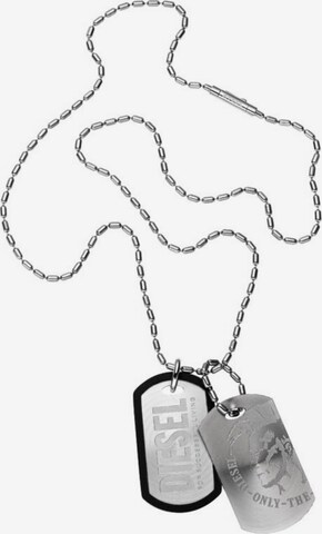 Collana di DIESEL in argento: frontale