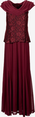 SHEEGO Evening Dress in Red: front