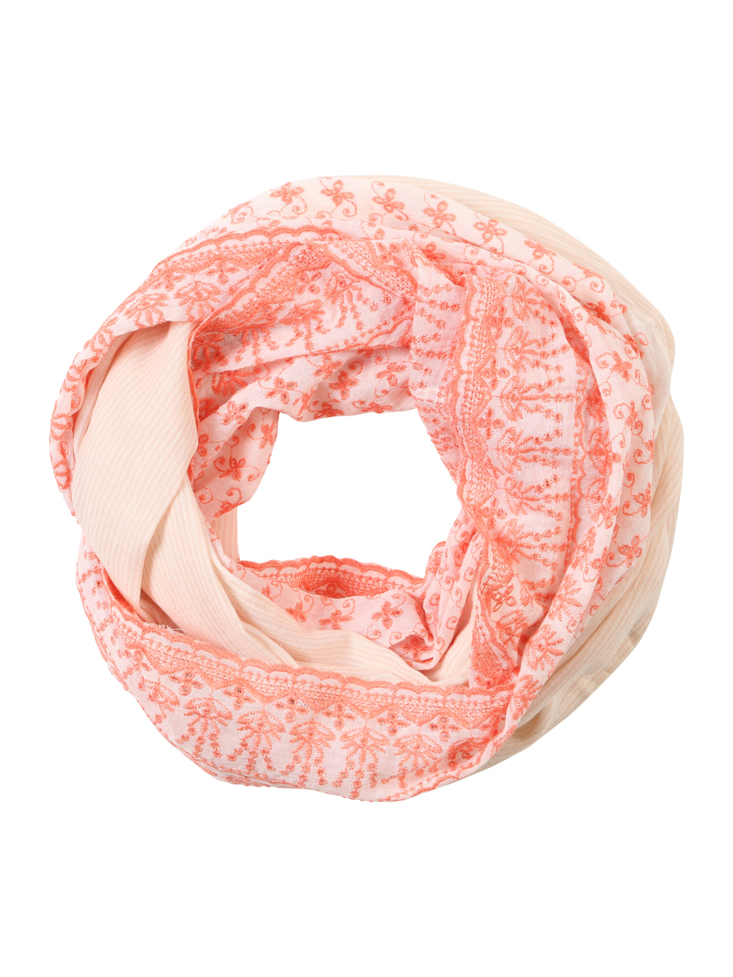 ESPRIT - Doek 'BCI_StrpLaceInf' in de kleur Crème