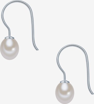 Valero Pearls Earrings in Silver